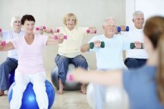 Enjoying some leisurely exercise